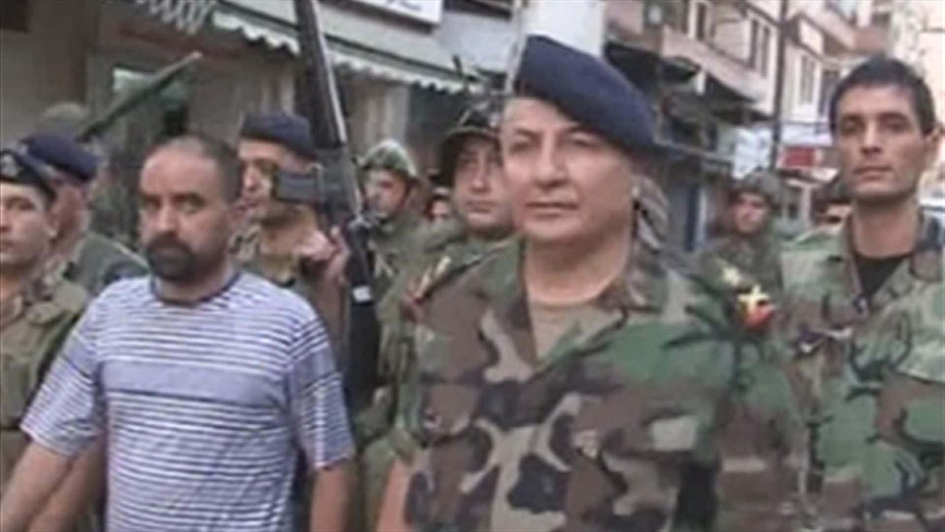 وحدات الجيش تنتشر في شارع سوريا بطرابلس