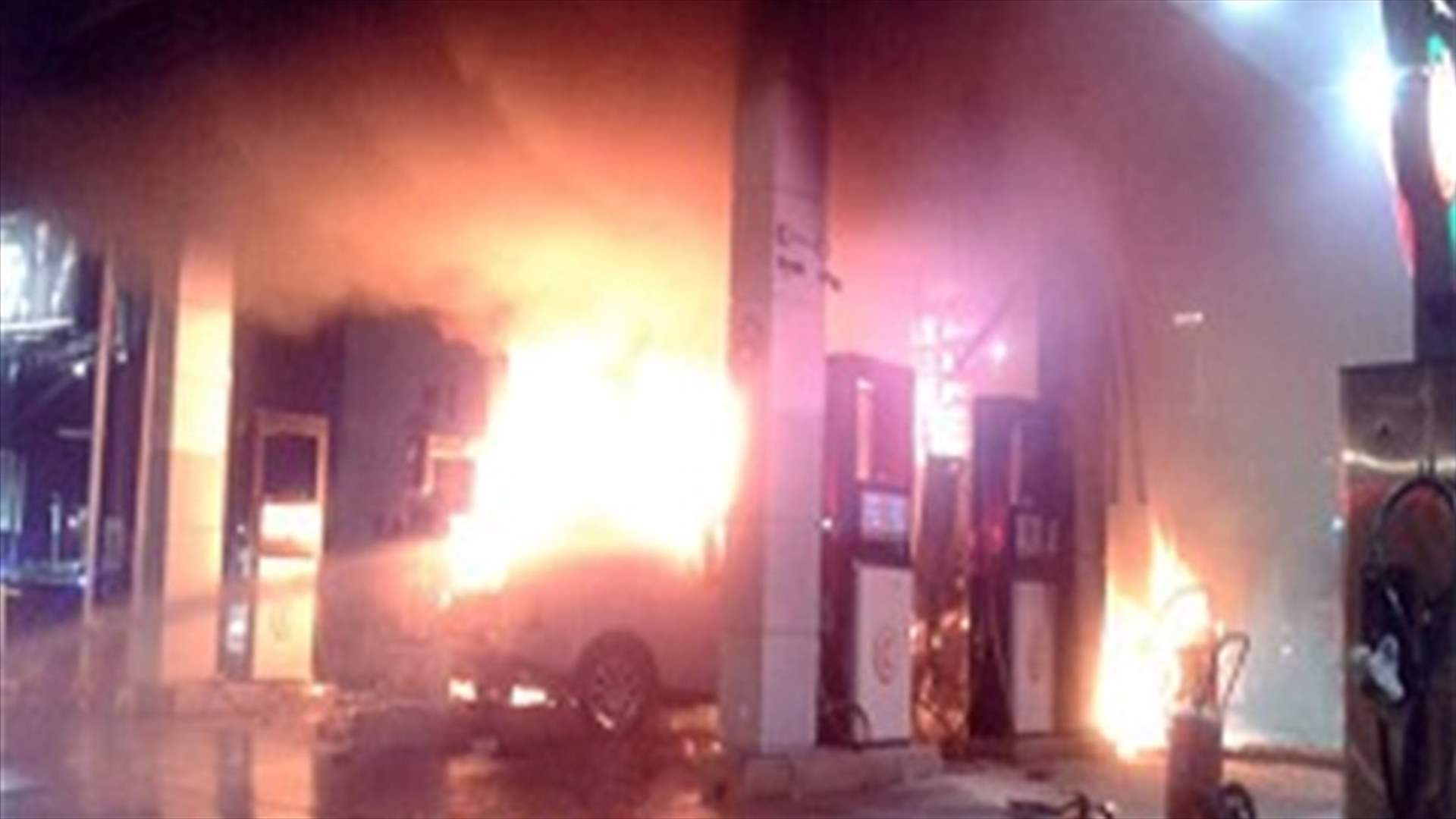 Fire breaks out at Mallah station in Jal el-Dib