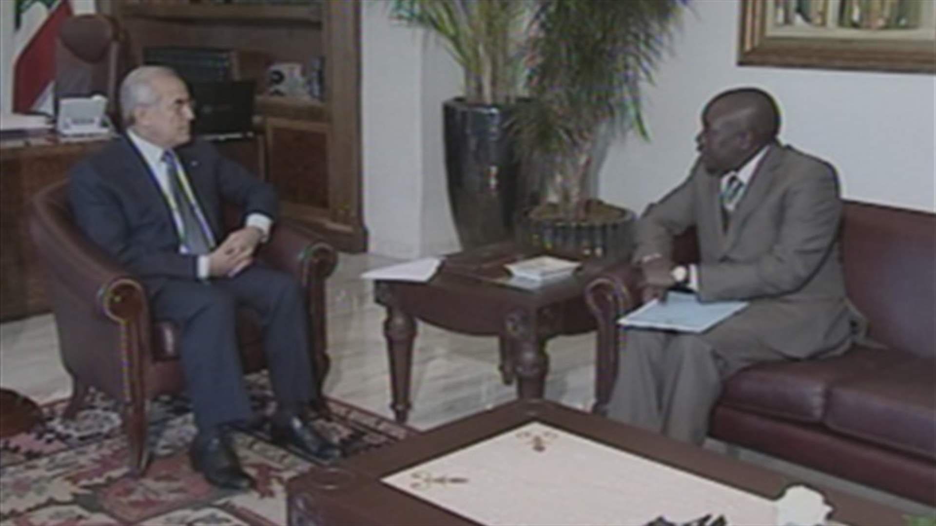 Sleiman receives letter from his Guinean counterpart 