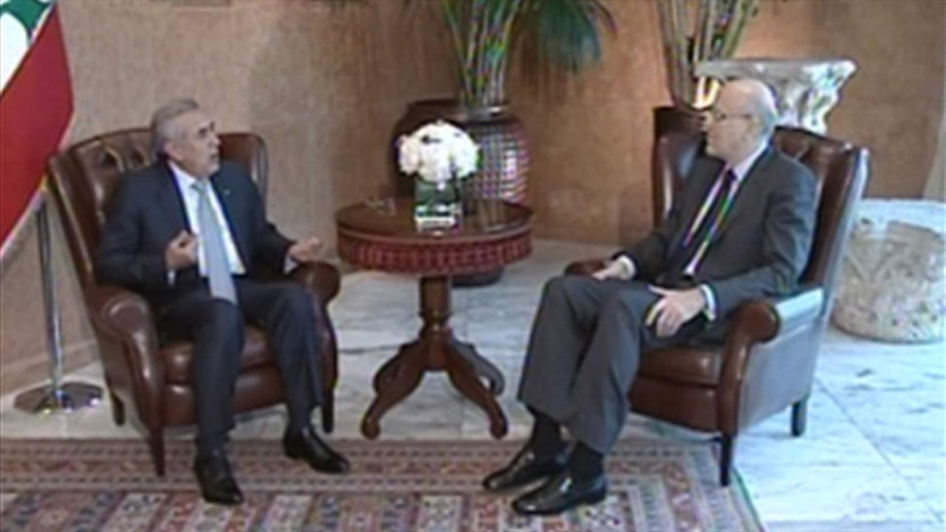 سليمان اطلع من ميقاتي على أجواء لقاءاته في نيويورك
