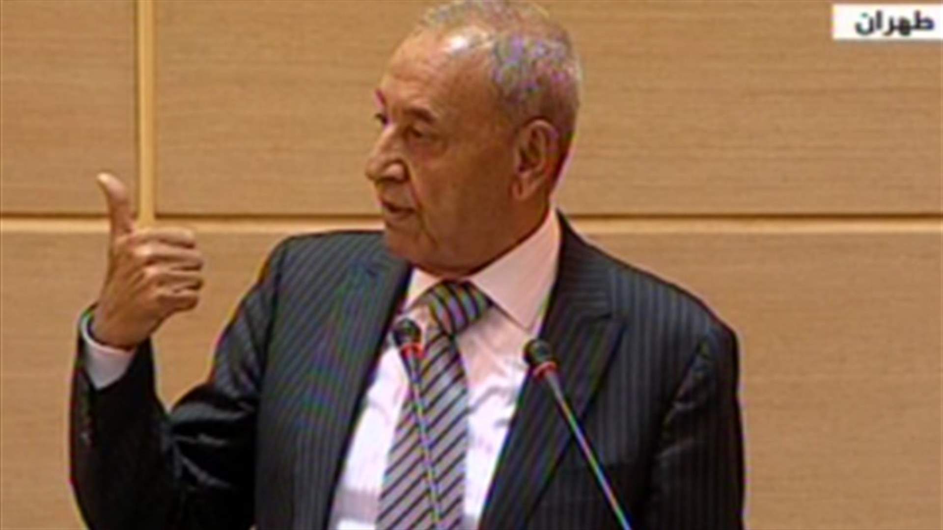 Berri: Why aren’t the Arabs boycotting Israel instead of Syria?