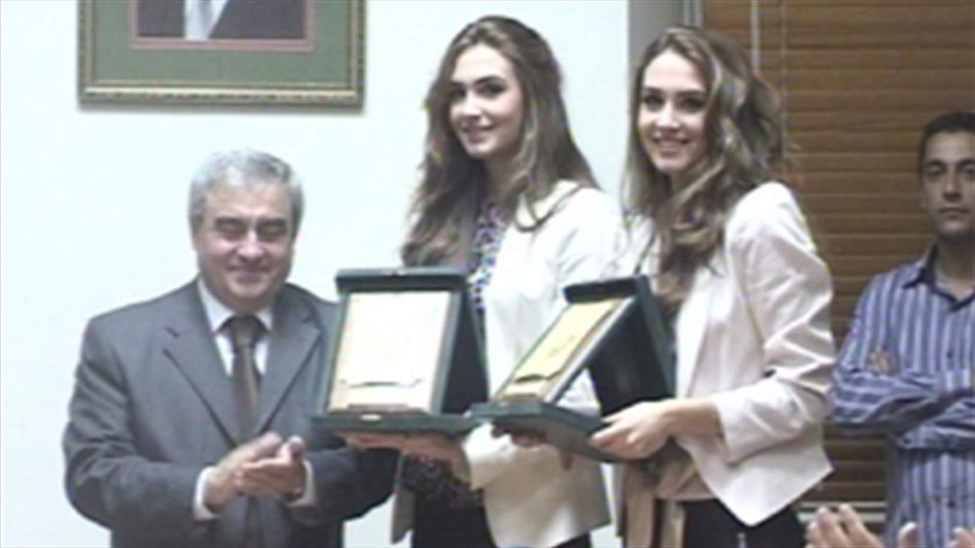 Zahle honors Miss Lebanon 2012 