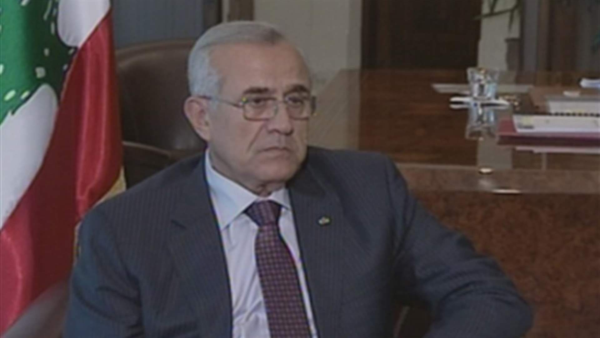 Sleiman calls for preserving a "sane" political environment