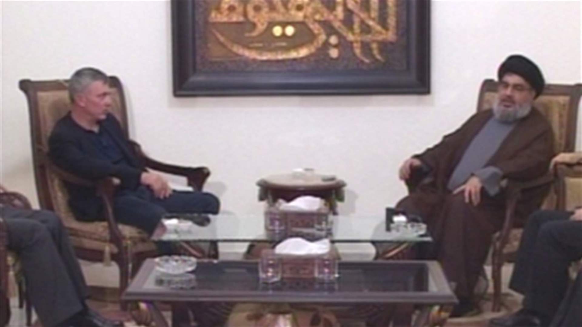 فرنجية التقى السيد نصرالله 