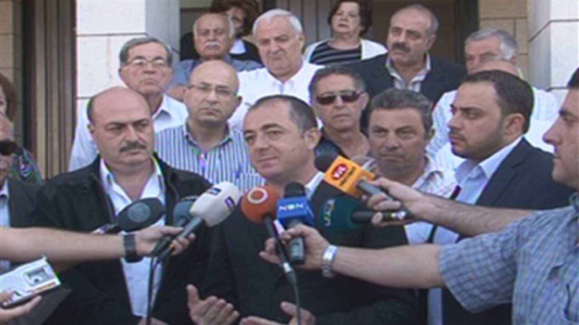 Northern Metn Municipalities protest against road situation
