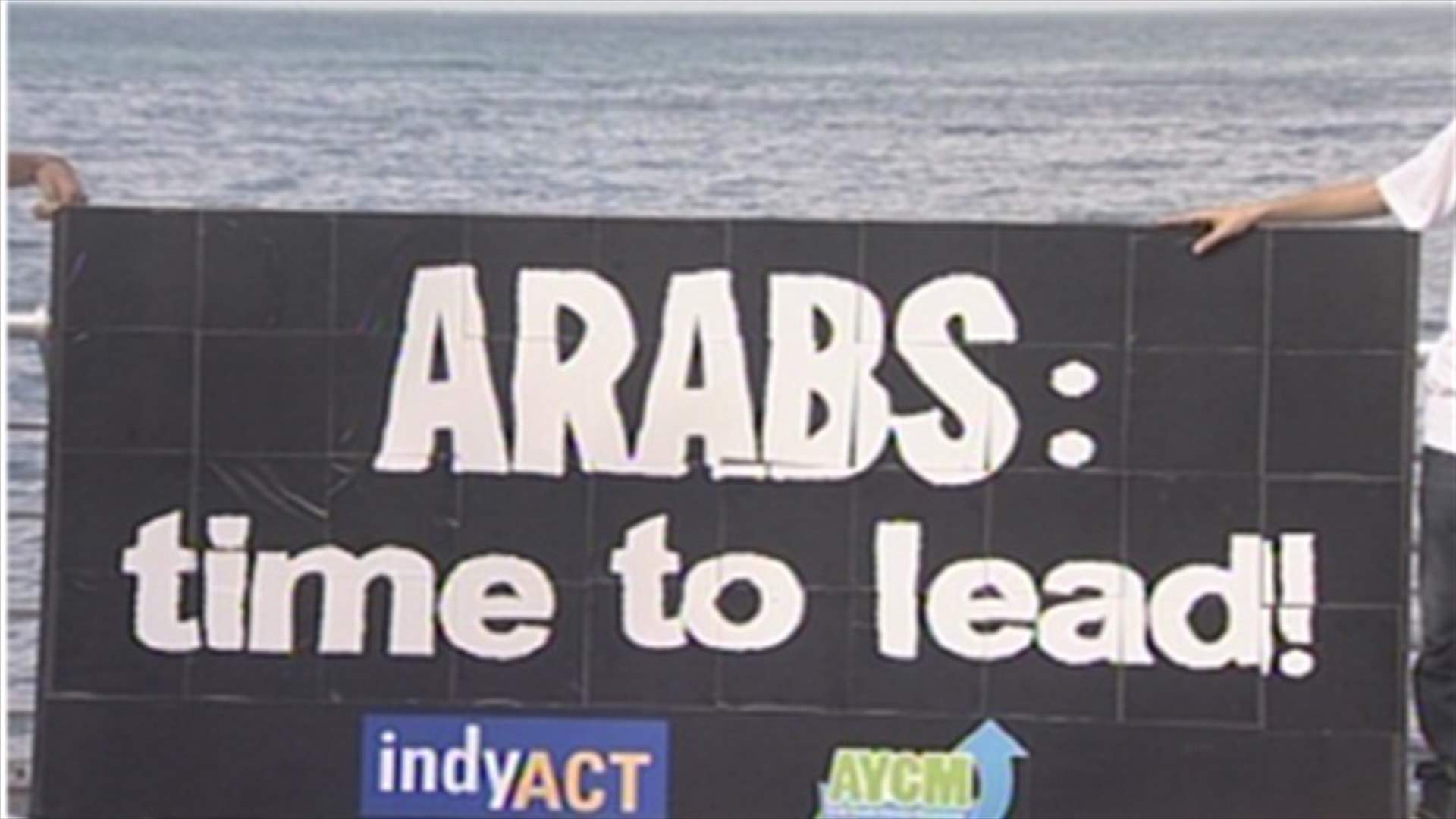 Activists protest against climate change