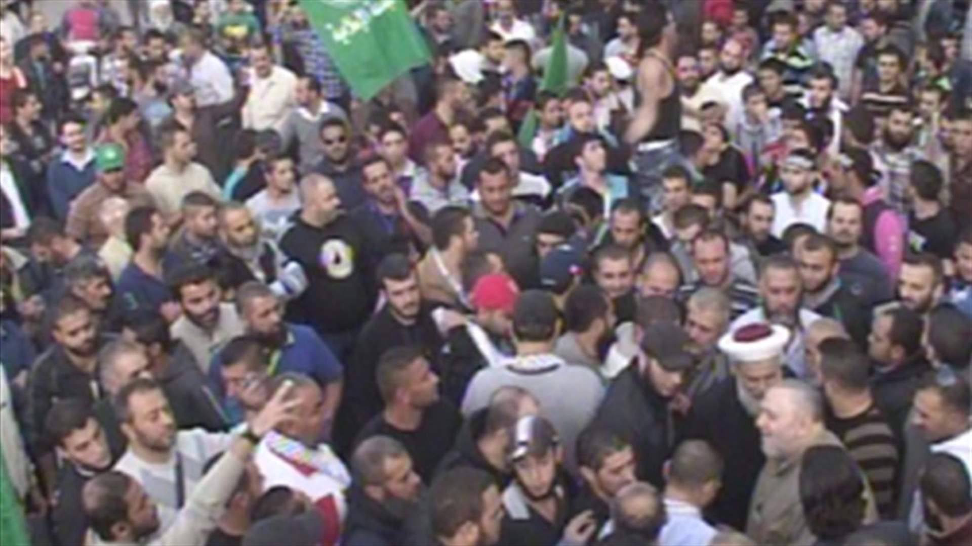 Demonstrations to support Sheikh Assir and the Palestinian people