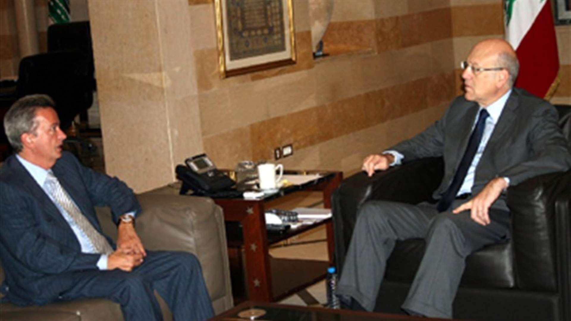  Mikati holds separate meetings with Abdul Karim, Ghosn and Salameh