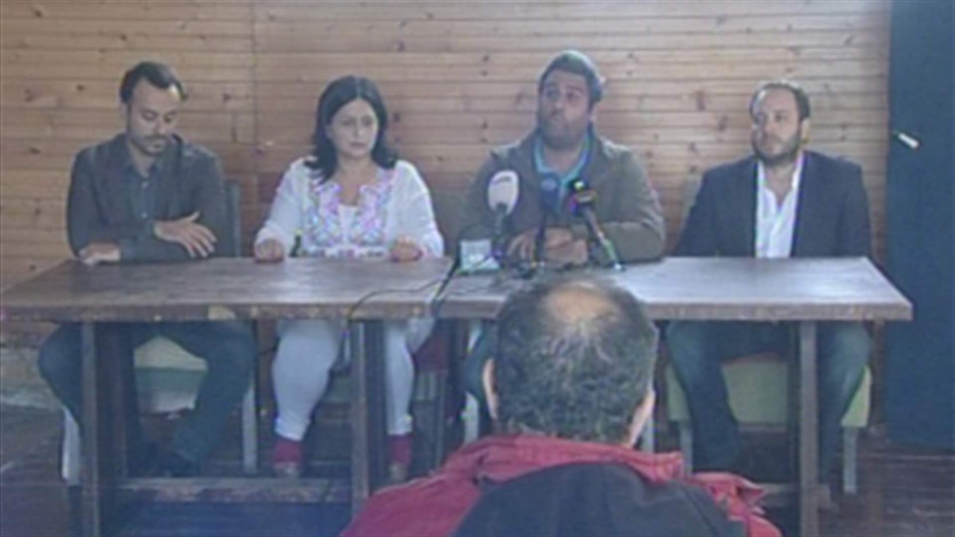Meeting held in solidarity with Pierre Hachach 