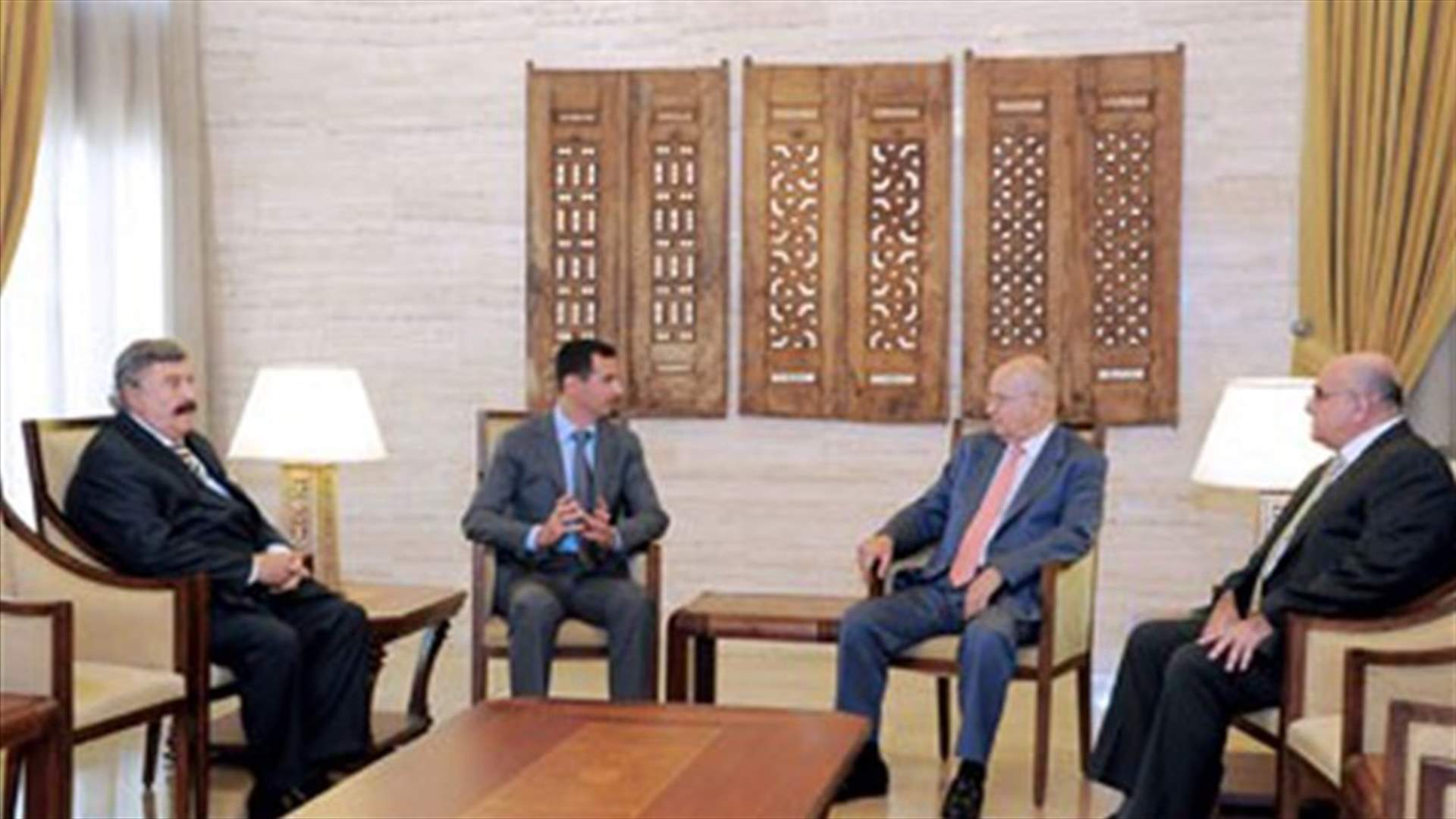 الاسد : لا خوف على مستقبل سوريا.. وحريصون على الحكومة اللبنانية