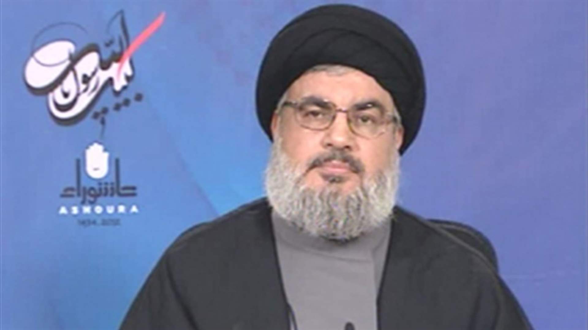 نصرالله ينفي ما ذكر عن اعتقال اشخاص يحضرون لتفجير بالنبطية 