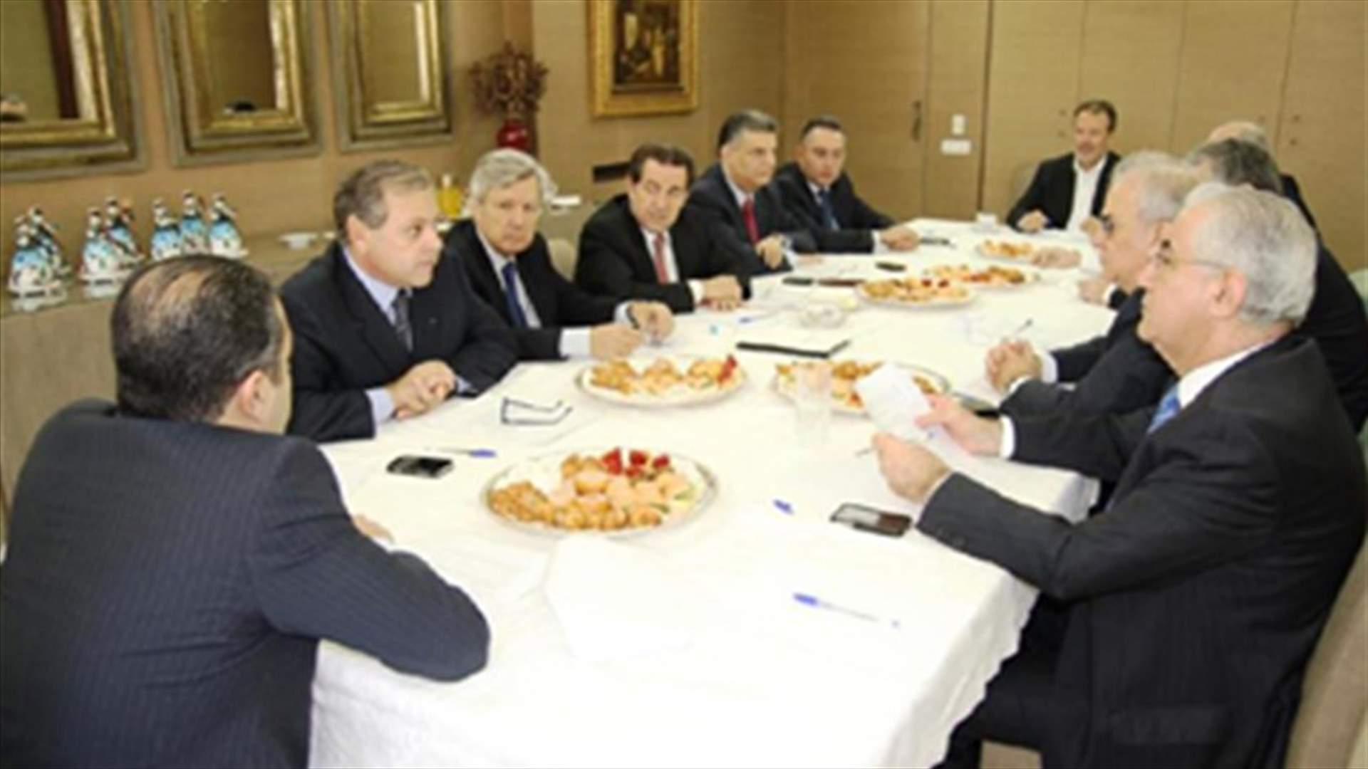 Meeting for heads of March 14 committees at Harb’s residence