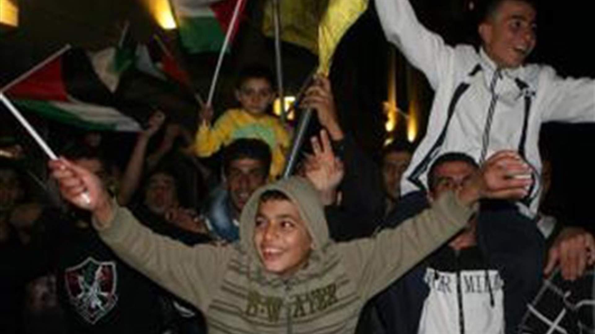 REPORT: Palestinian nationals in Lebanon celebrate UN statehood vote 