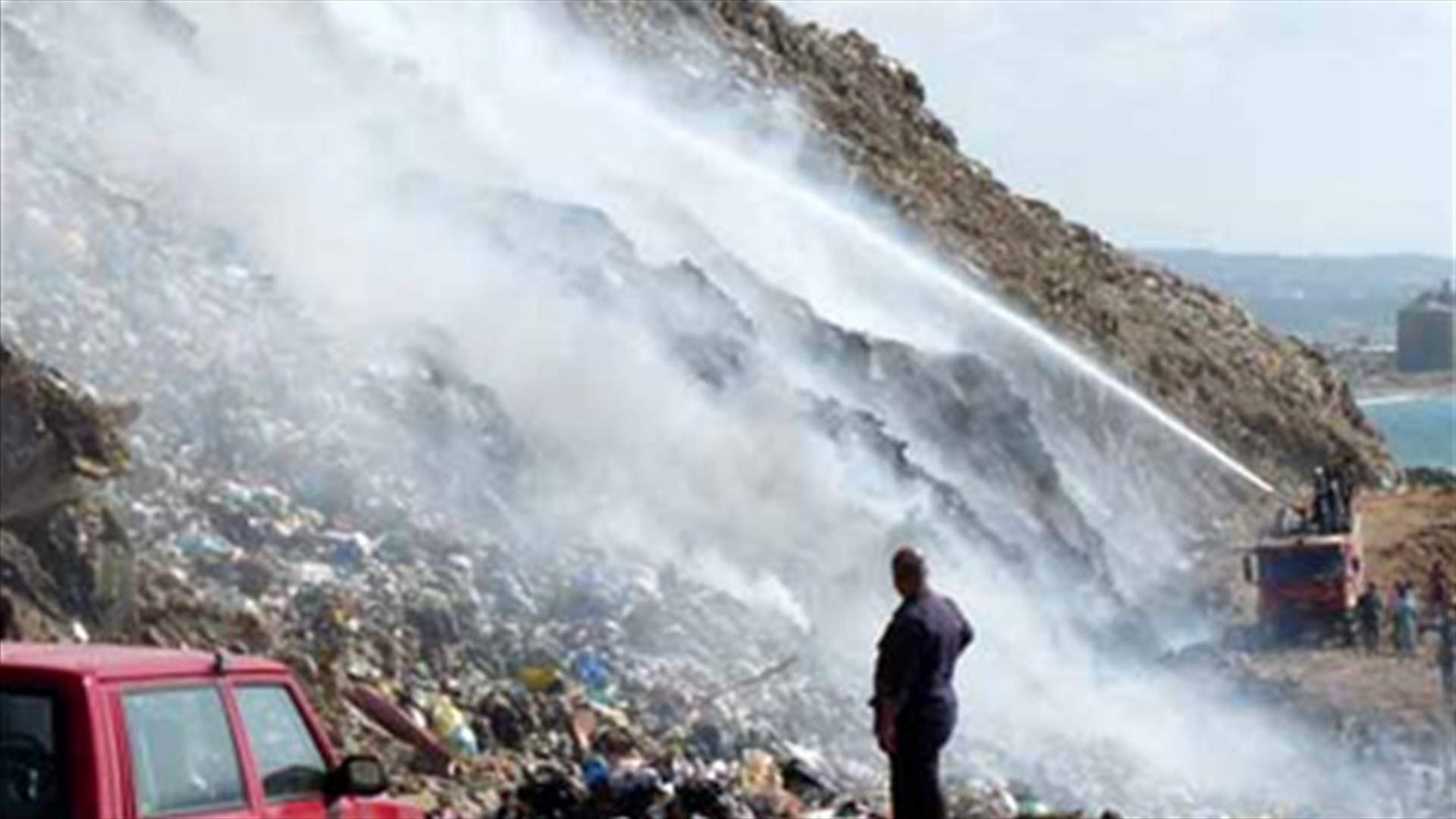 Massive fire at Sidon’s landfill