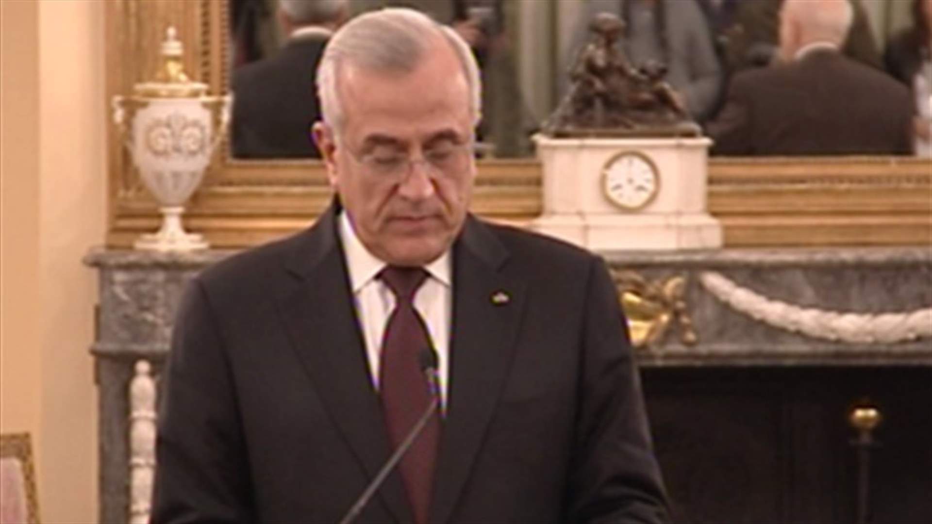 Sleiman: we are keen on protecting Lebanon from negative repercussions 