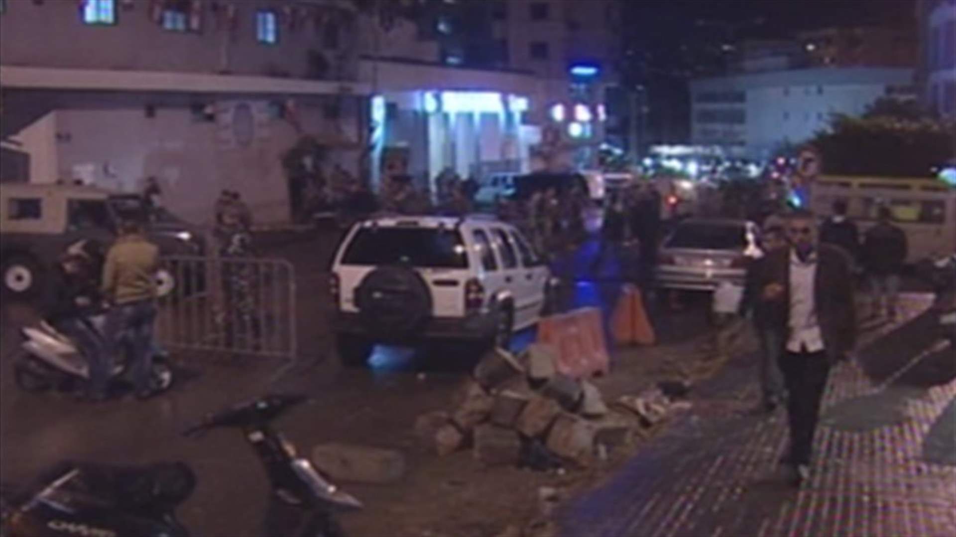 قذيفة ملفوفة بالمتفجرات ومعدة للتفجير بالطريق الجديدة