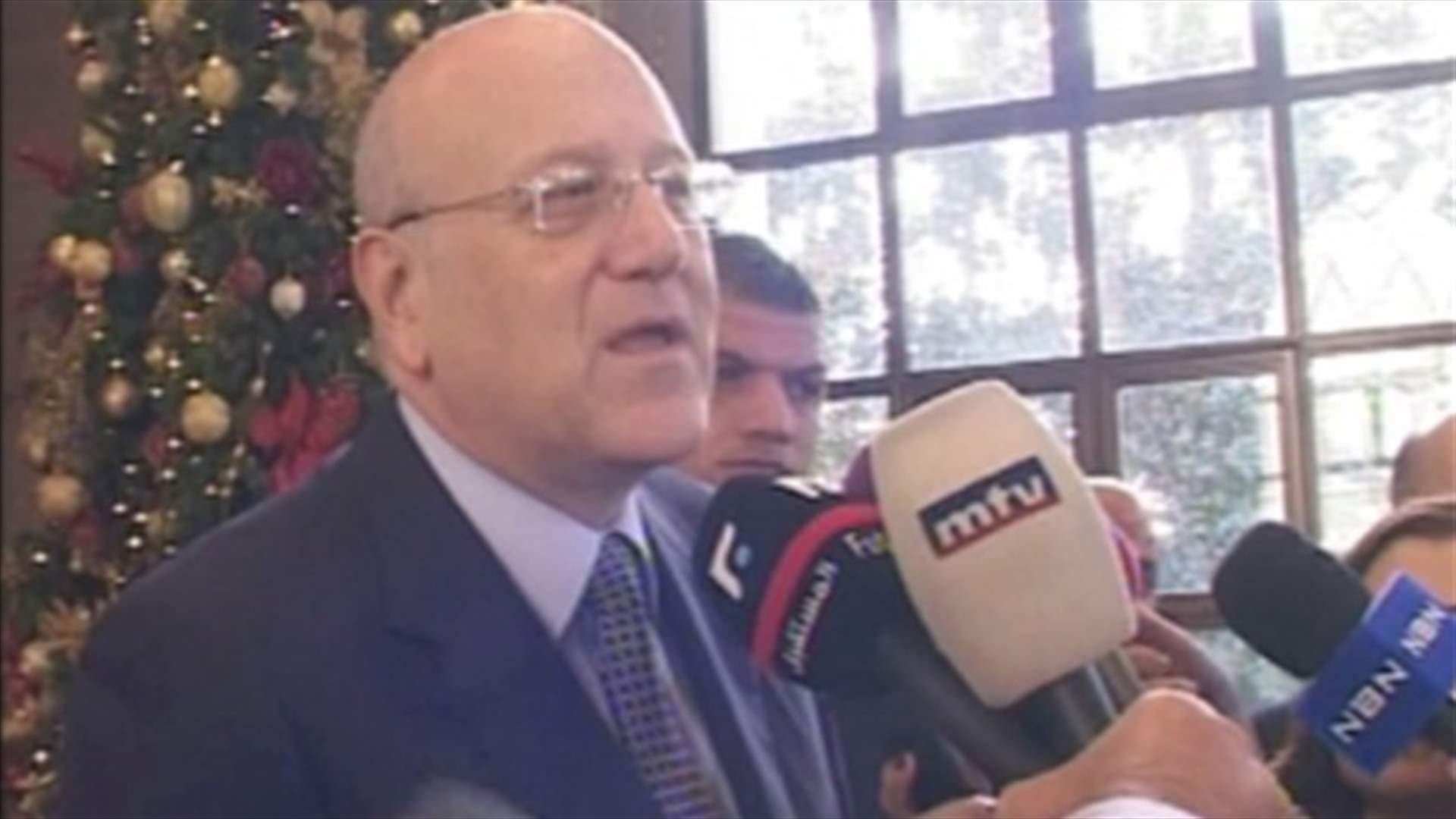 PM Mikati discusses recent developments with Speaker Berri