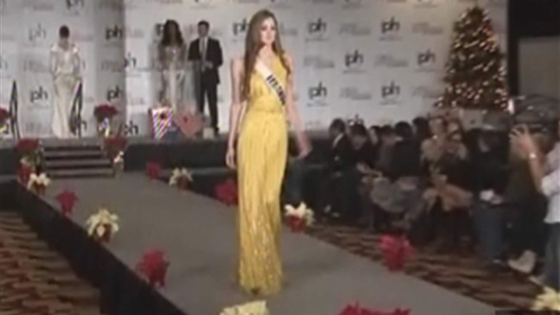 REPORT: Miss Universe contestants stand together on one stage