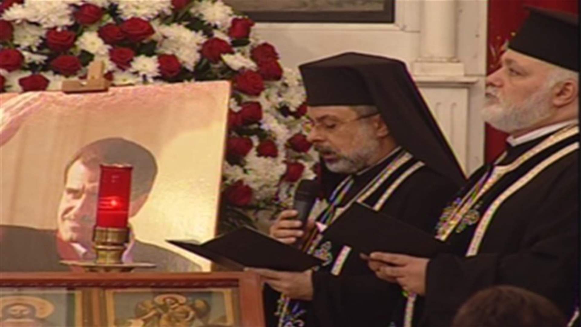 Solemn mass held to commemorate 7 years since MP Tueni's assassination 