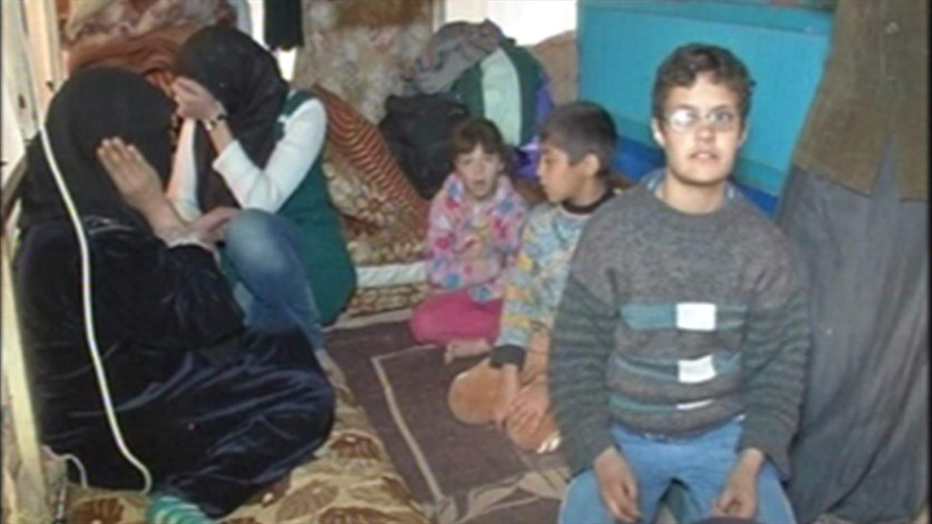 شتاء شديد البرودة بانتظار اللاجئين السوريين الى لبنان
