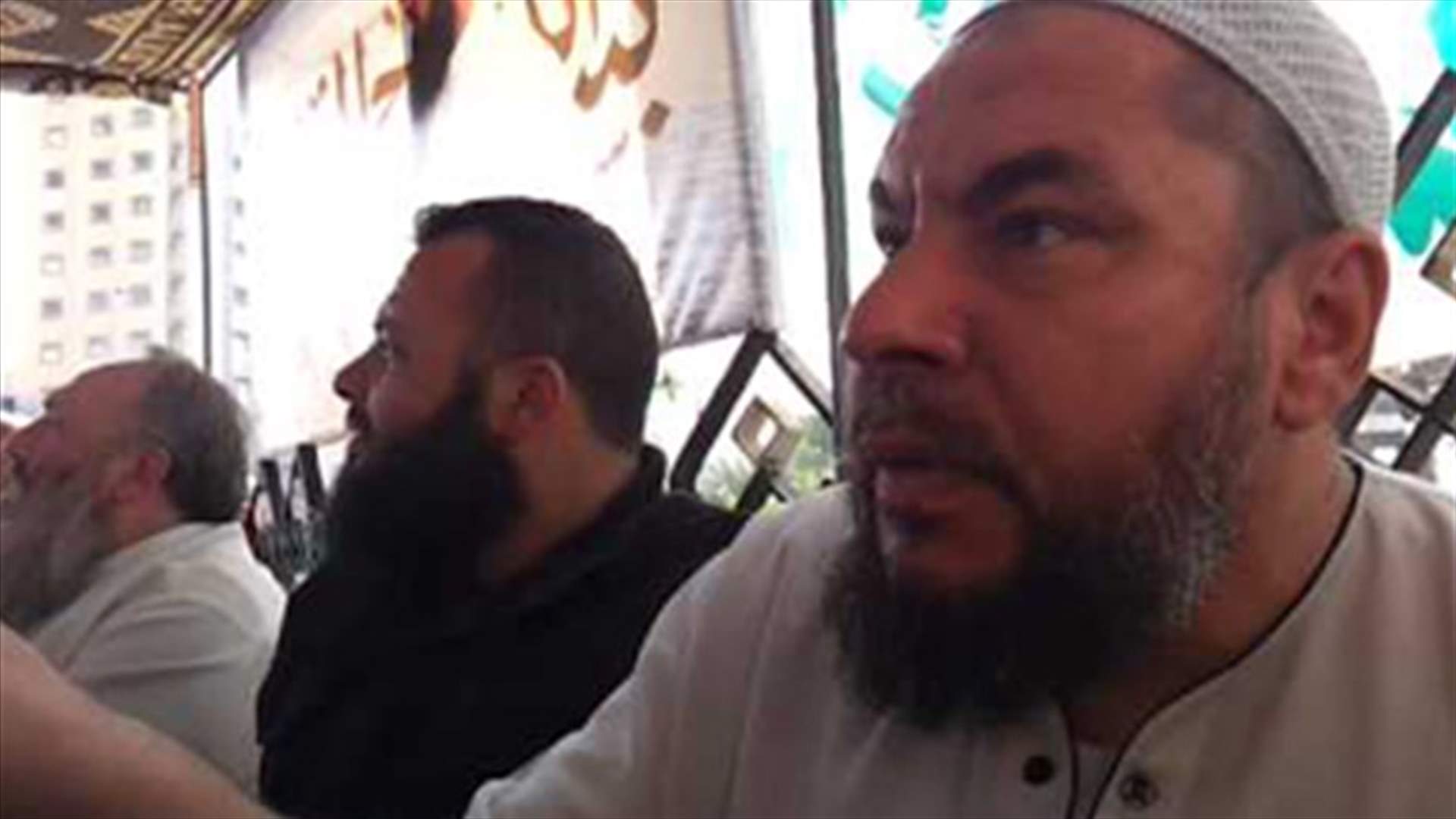 شخصان ممن نجوا من كمين تلكلخ عند الشيخ الرافعي