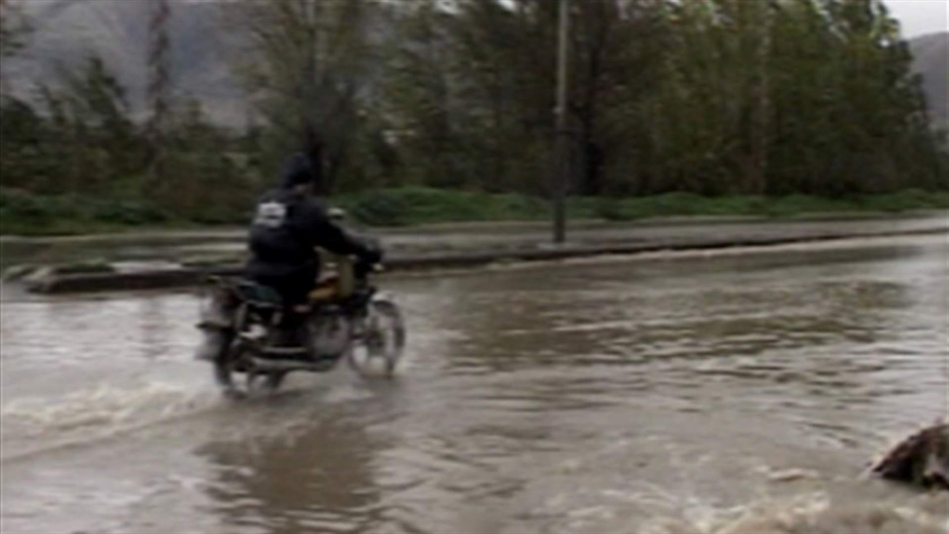 REPORT: Torrential rains cause road catastrophes across Lebanon 