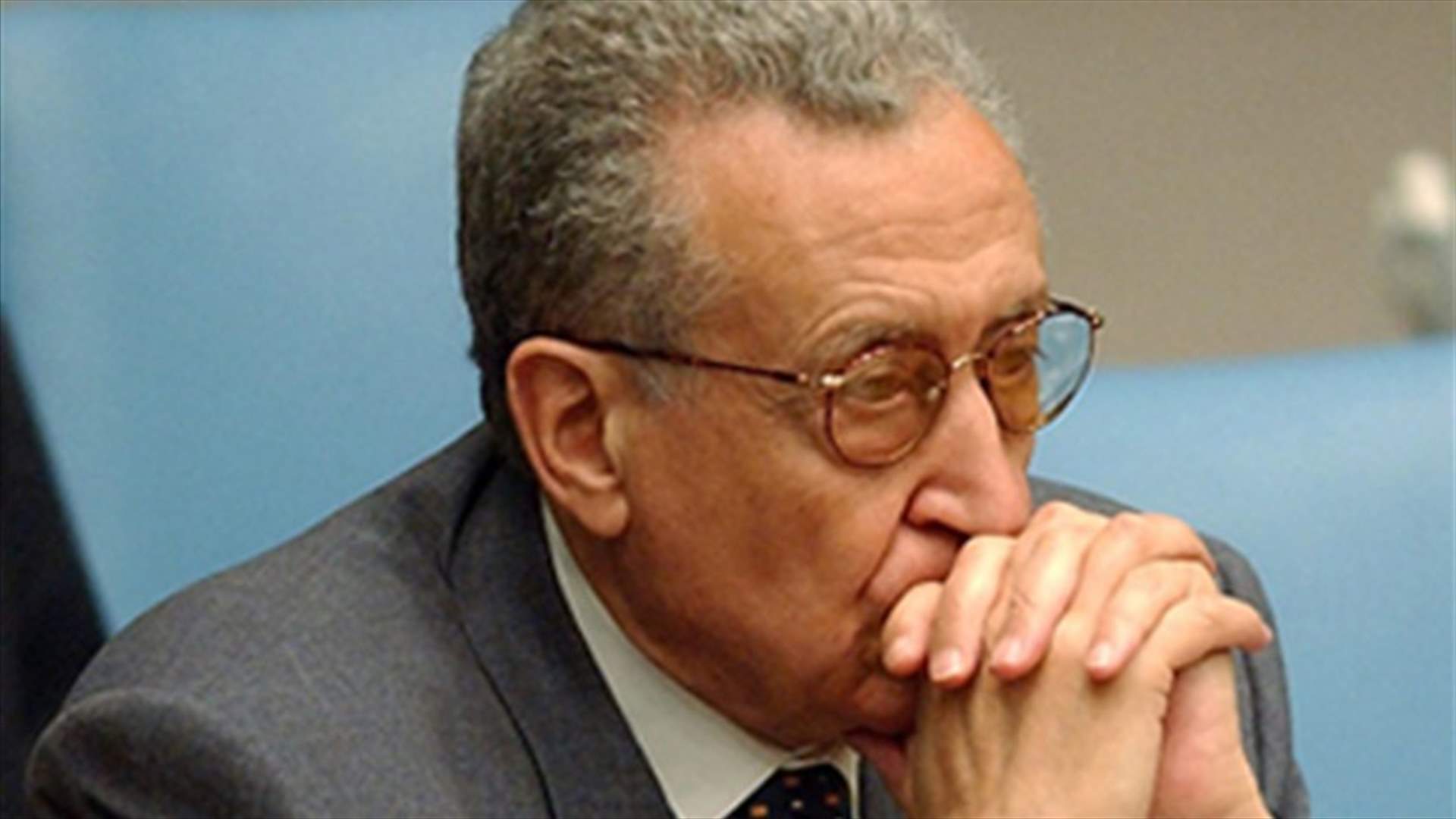 Brahimi arrives in Syria, to meet President Assad on Monday