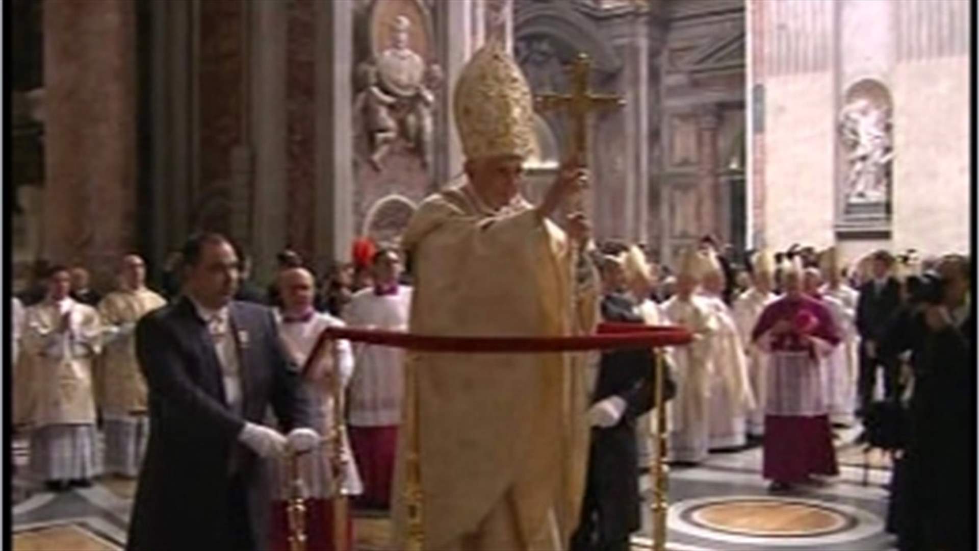 At Christmas Eve Mass, pope urges space for God