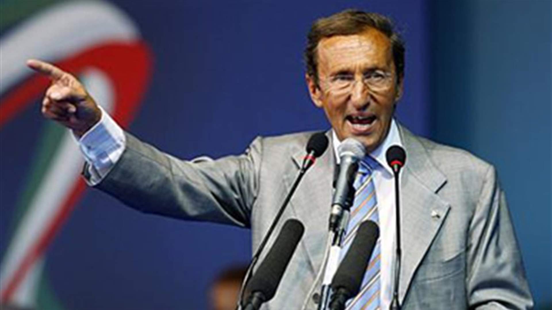 Italian Speaker arrives to Beirut on a one-day visit