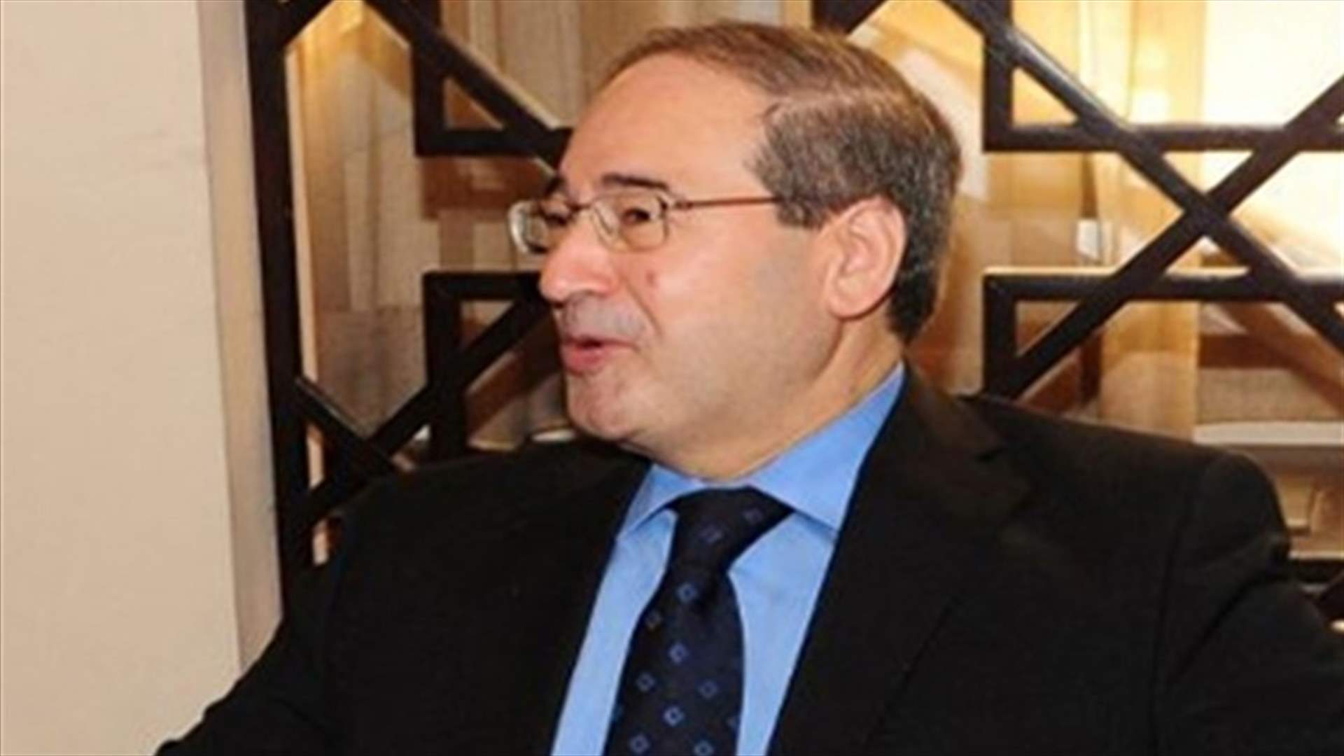 Al Mekdad returns from Moscow via Beirut 