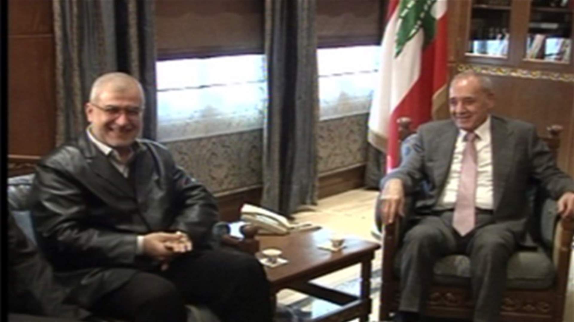Hamas presents Berri with official invitation to visit Gaza