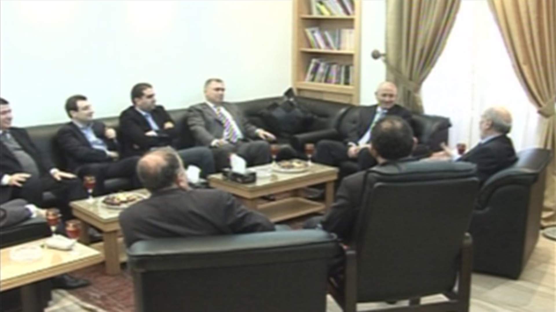 PSP delegation visits MP Assaad Hardan