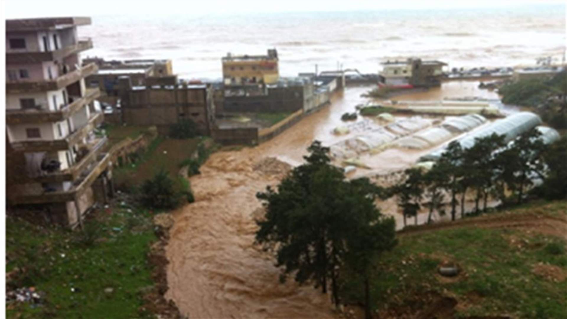 As the storm continues, roads turn to lakes, trees fall, walls collapse