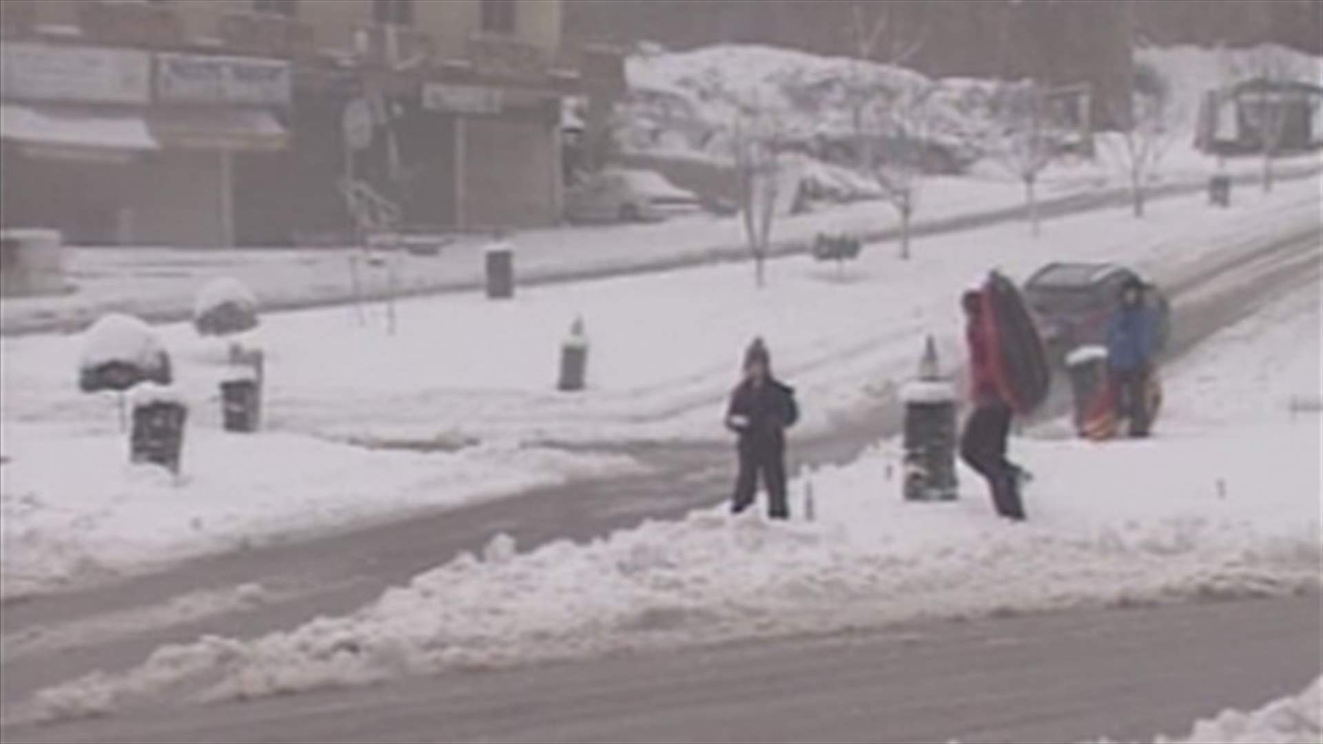 Schools closed tomorrow as severe storm rages across Lebanese coasts and mountains