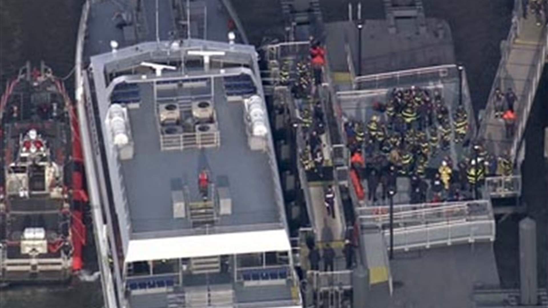 Ferry strikes NYC dock, injuring at least 50