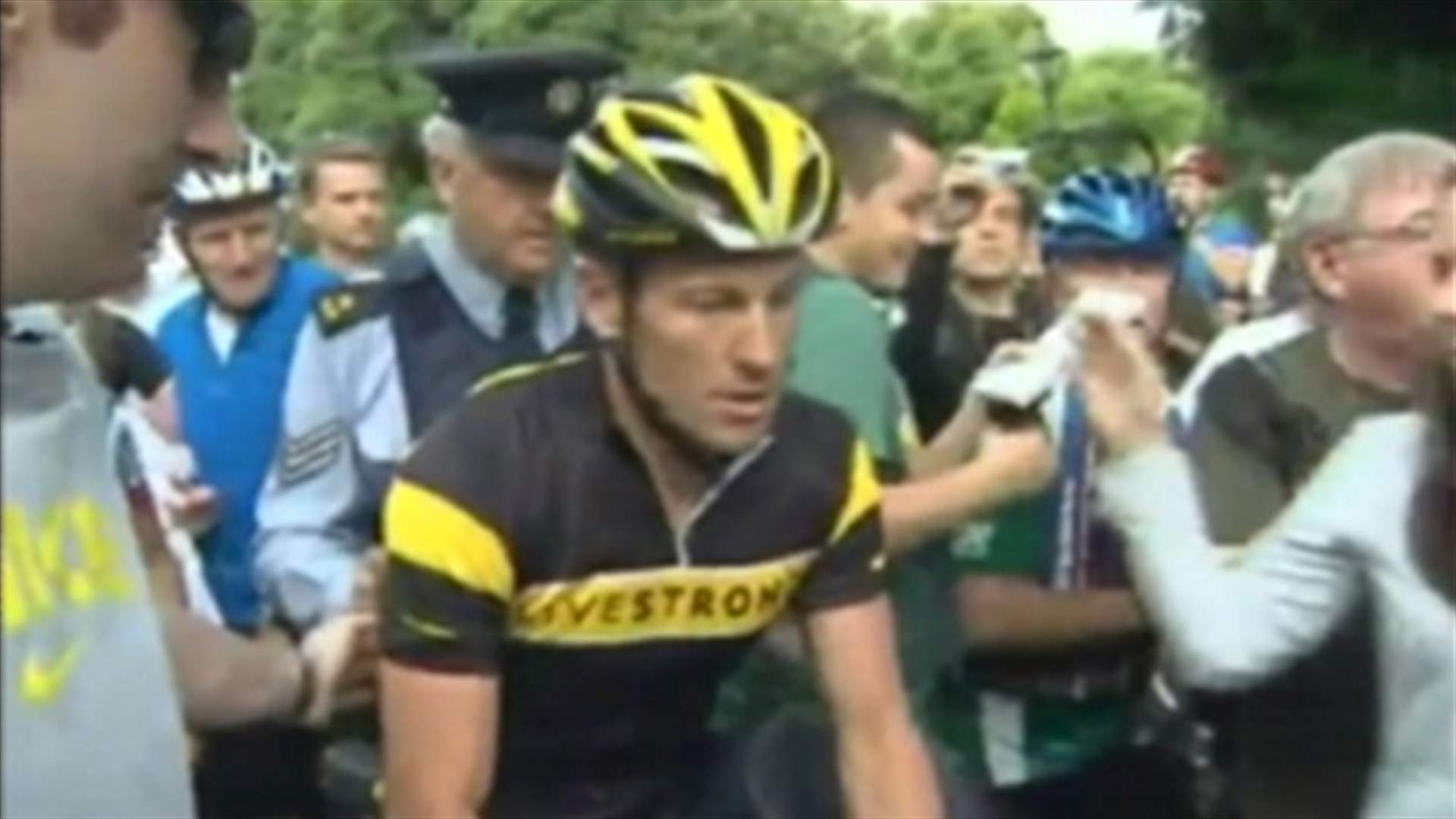LANCE ARMSTRONG  يقر بتعاطيه المنشطات