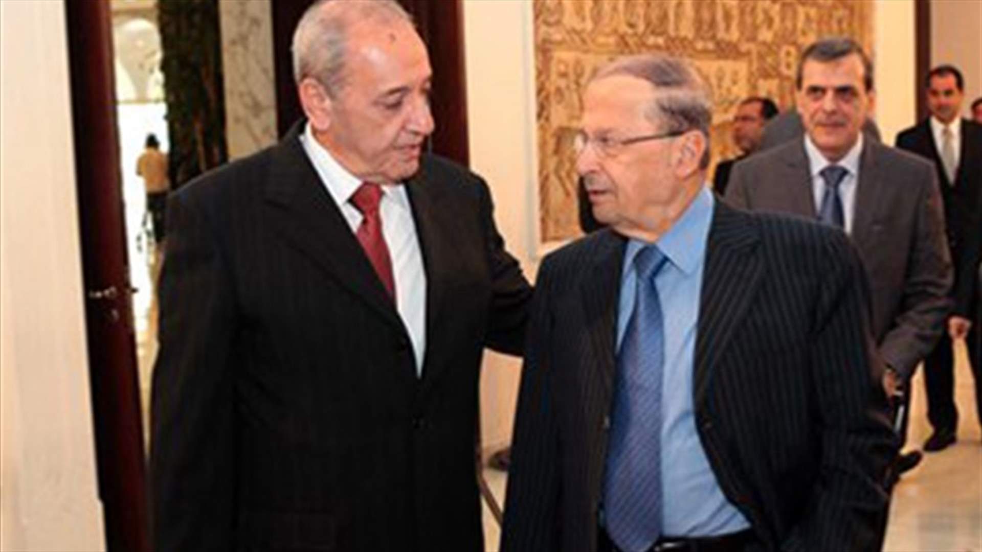 بري معجب بالحلو .. وعون بالراعي