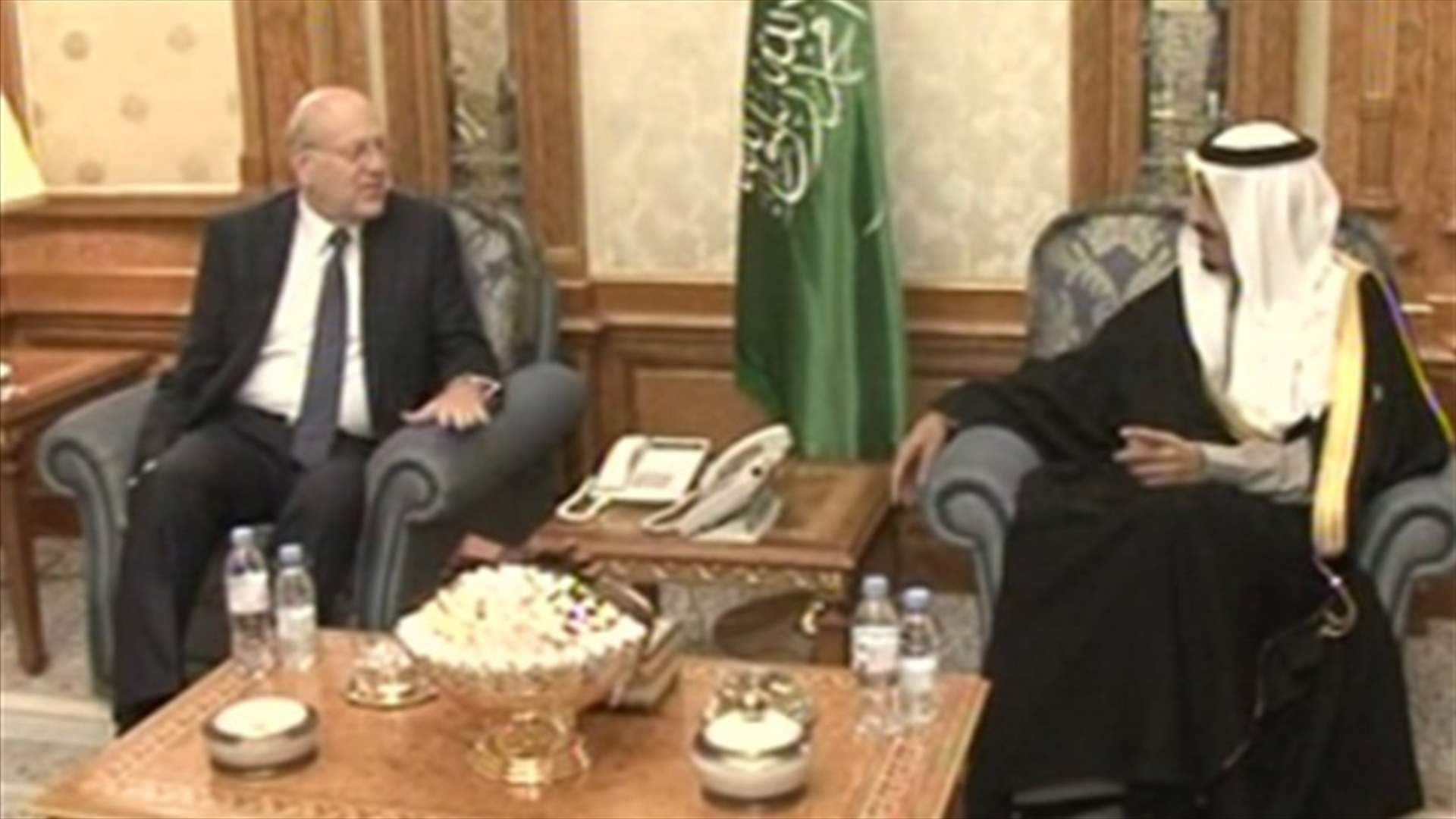 PM Mikati meets Saudi Crown Prince in Riyadh 