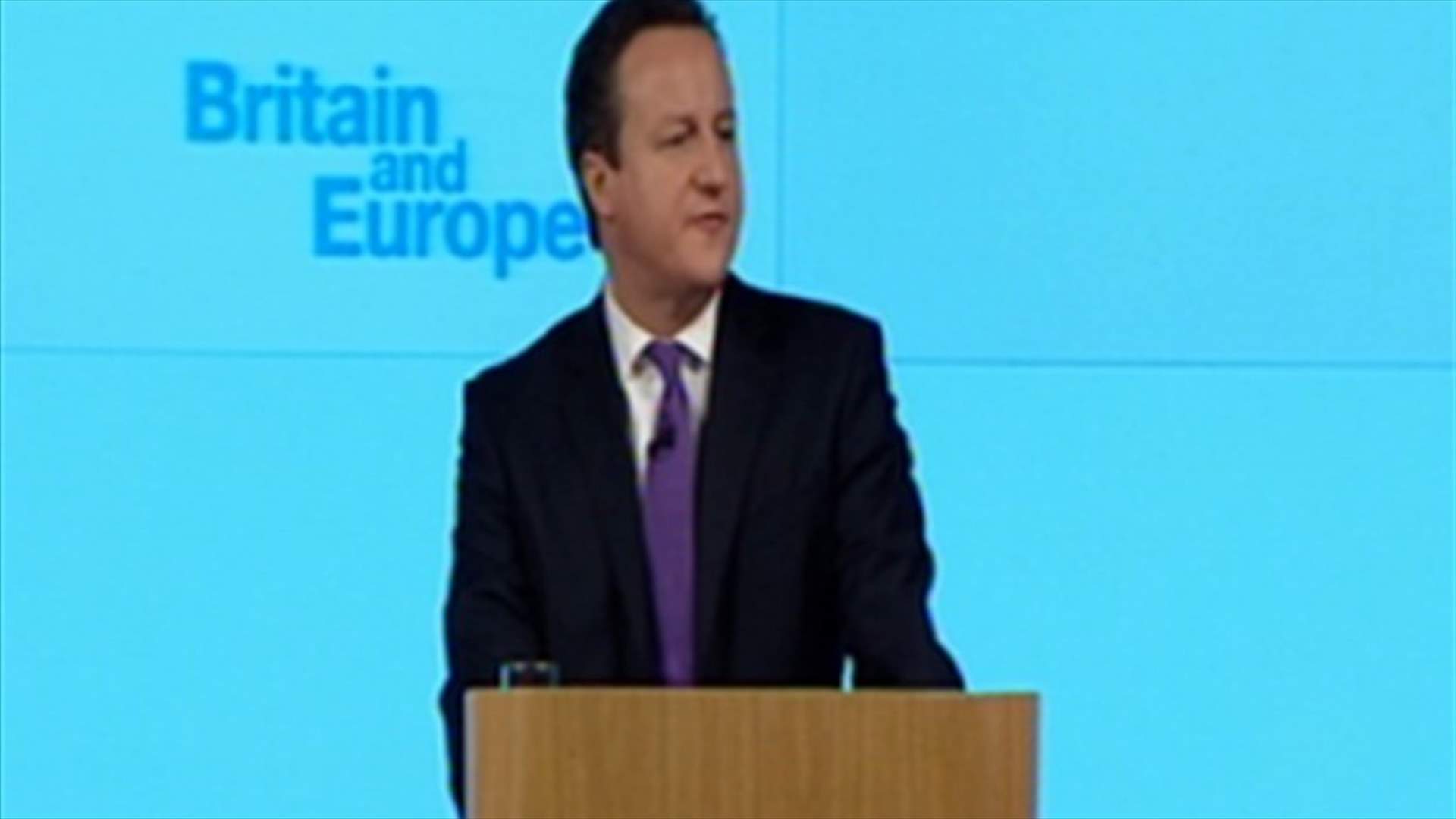 Cameron proposes vote on EU relationship