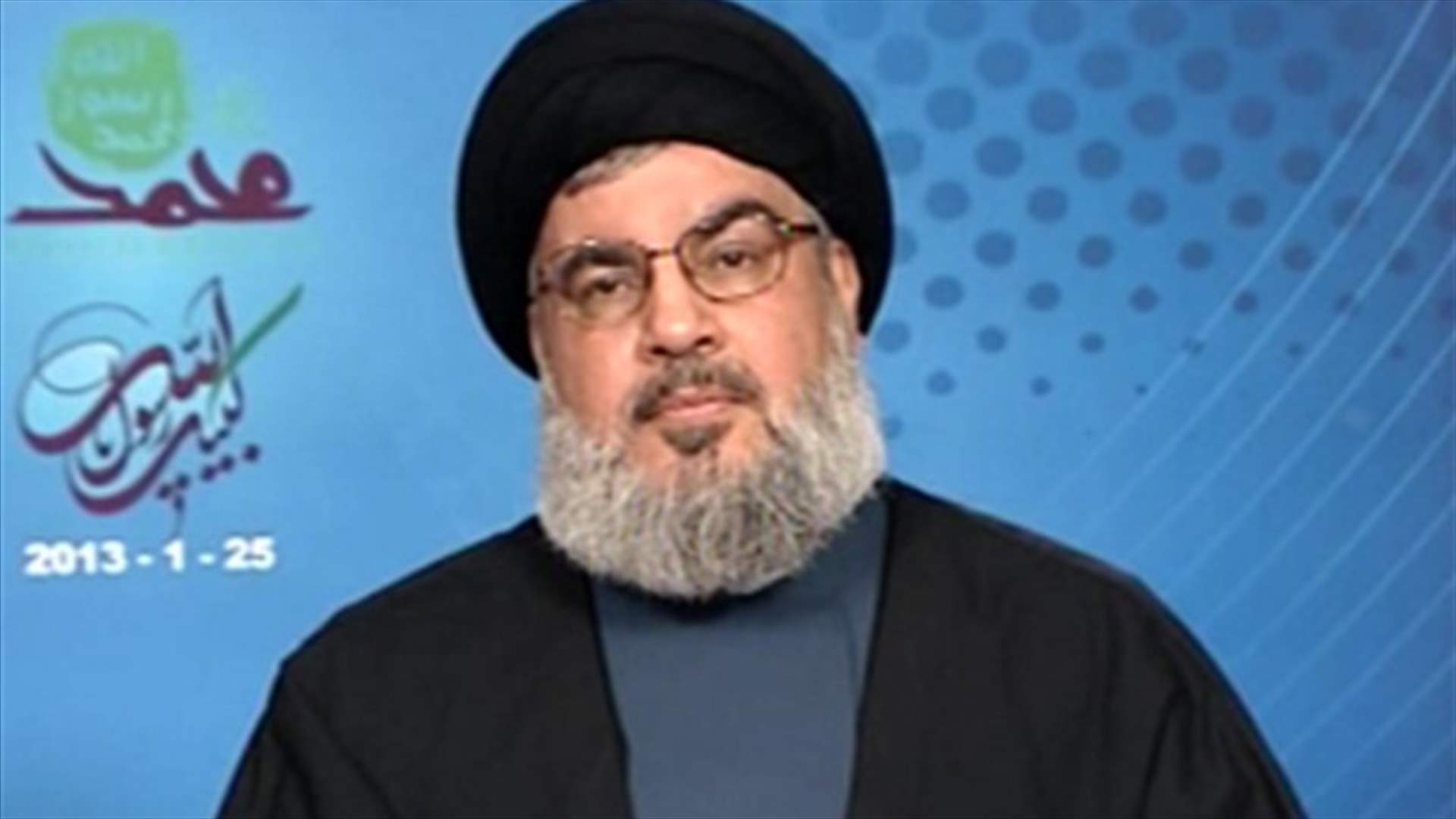 نصر الله: سنصوت على مشروع  الحكومة او الارثوذكسي   