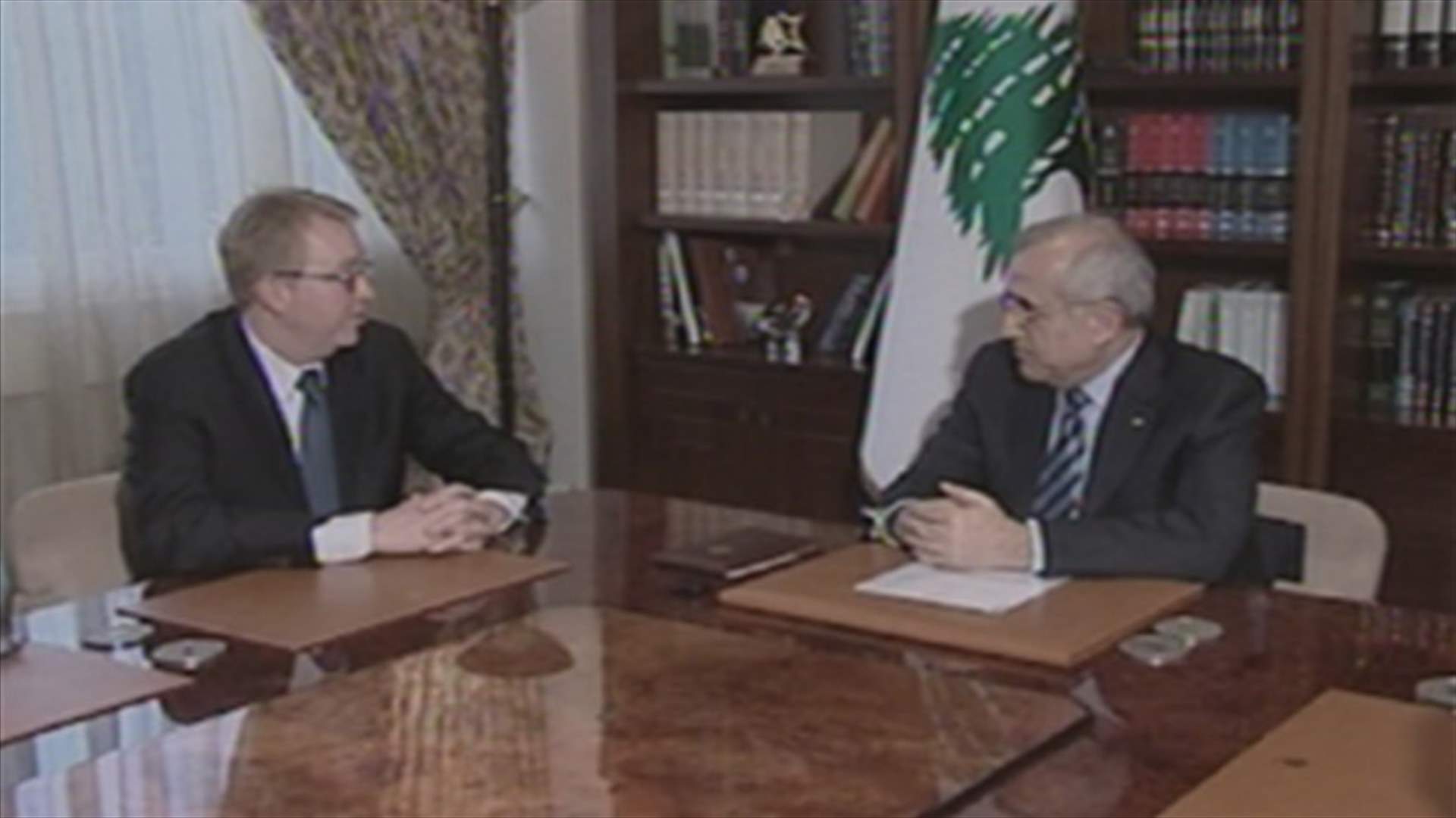 U.S. Defense delegation tackles cooperation with Sleiman