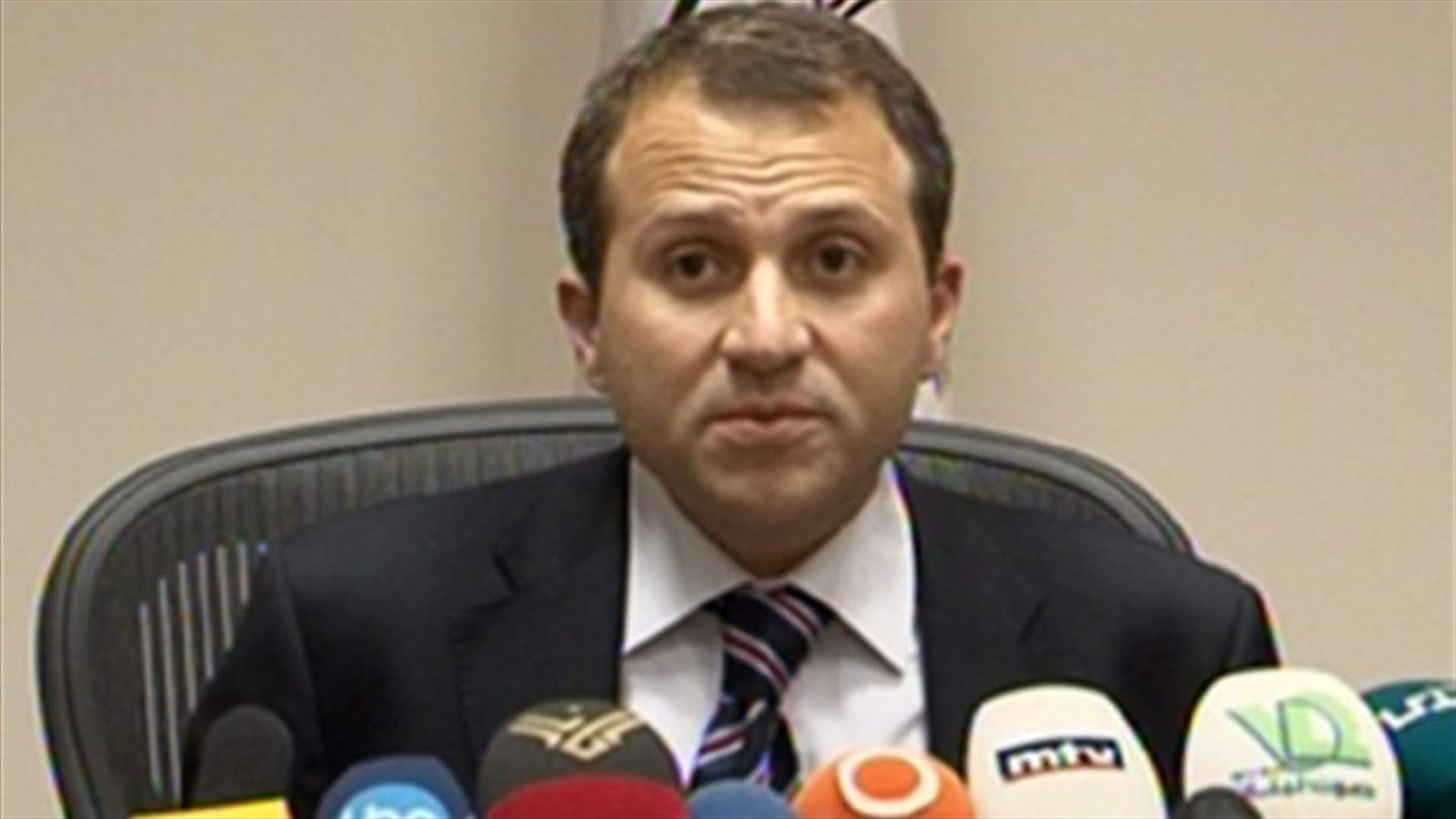 Bassil: No electricity in Lebanon 
