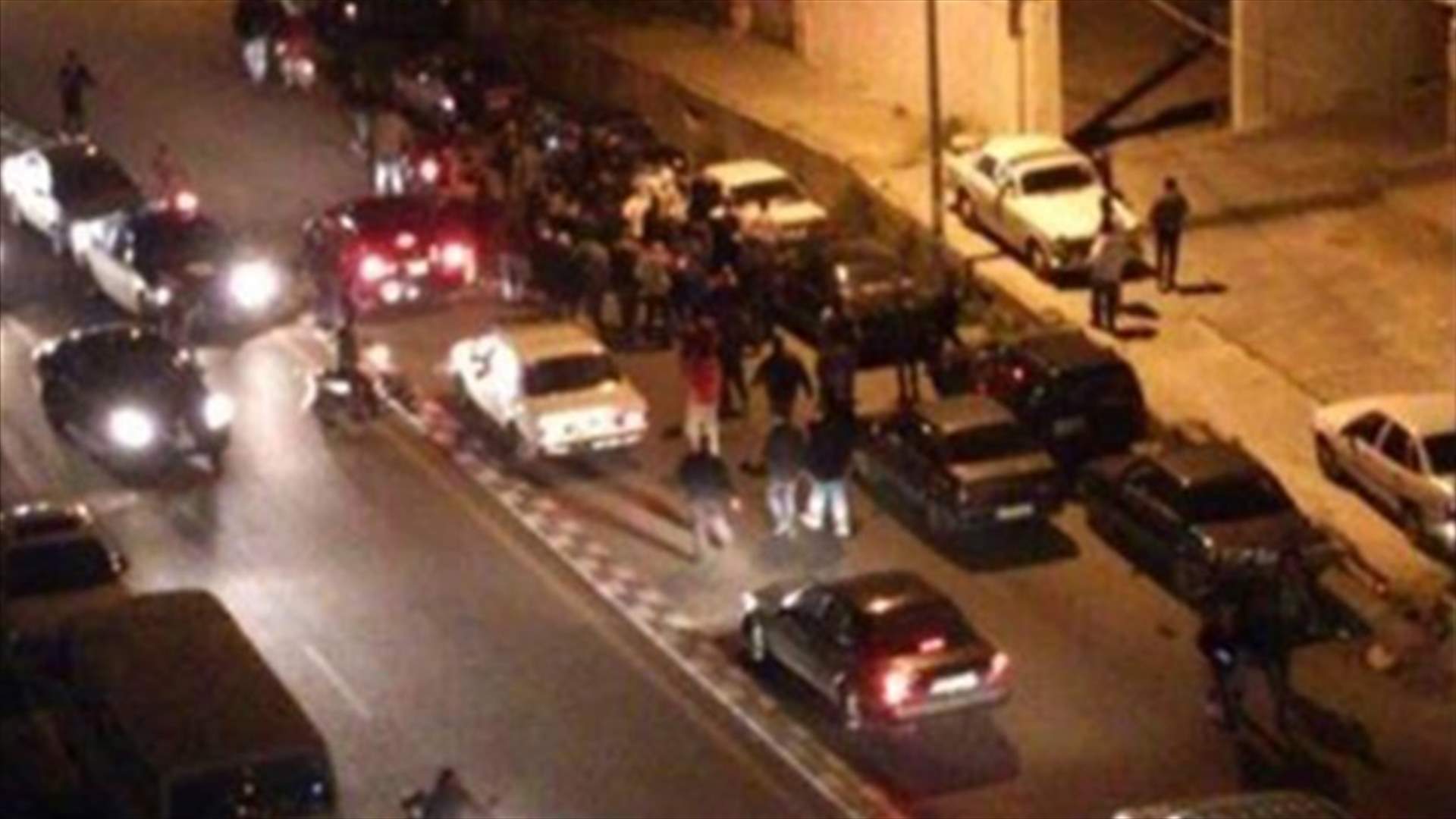 القاء قنبلة في محلة أبي سمرا بطرابلس