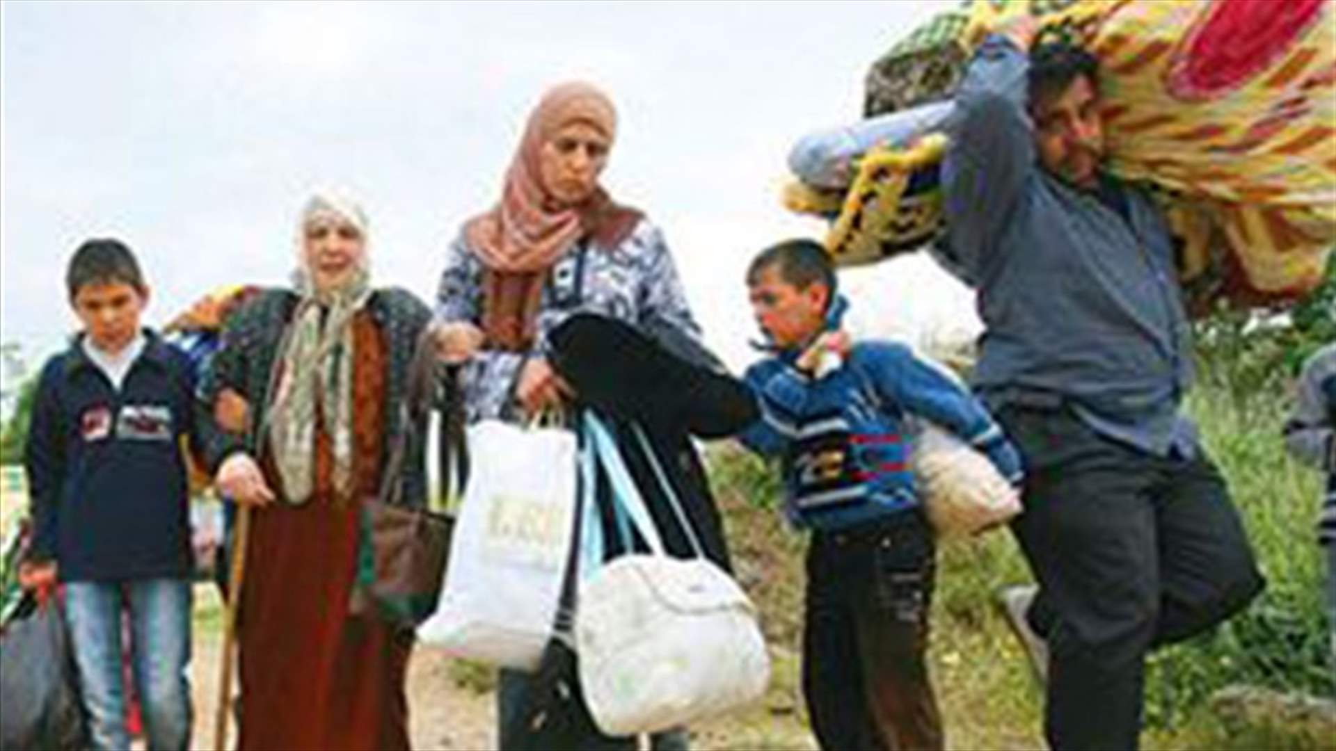 18 بالمئة من النازحين في لبنان دخلوا عبر معابر غير شرعية