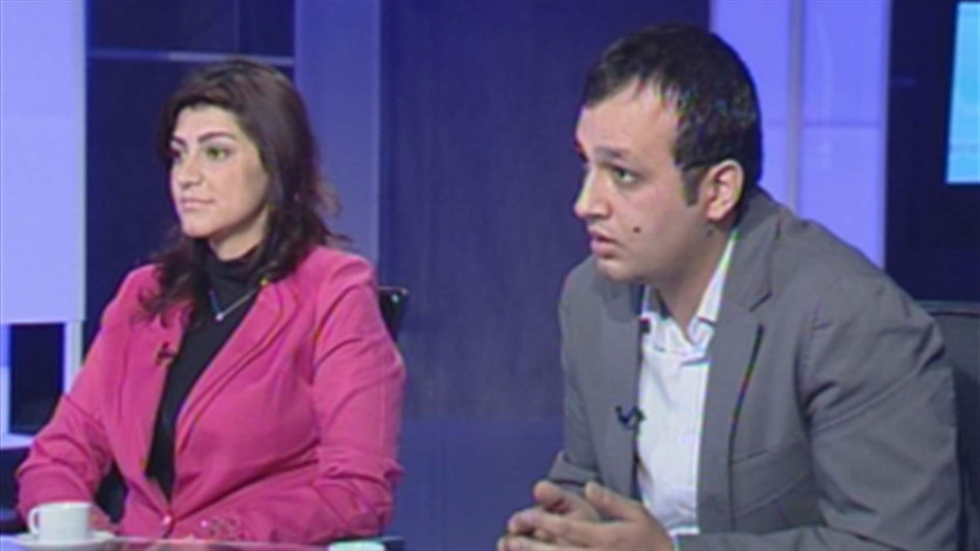 Lebanese civil marriage pioneers Khouloud and Nidal on Nharkom Said