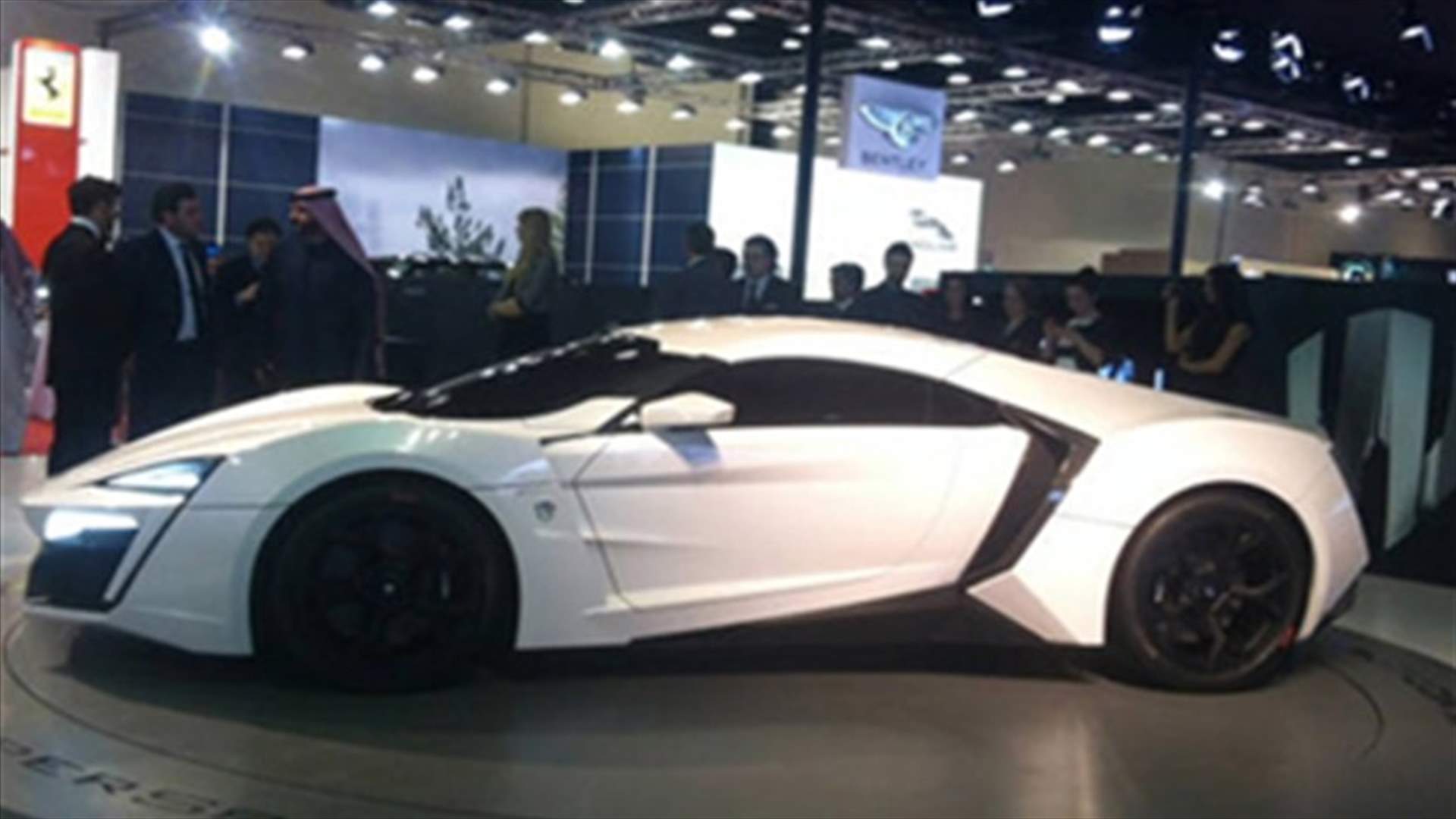 Beirut based super car debuts at $3.4 million 