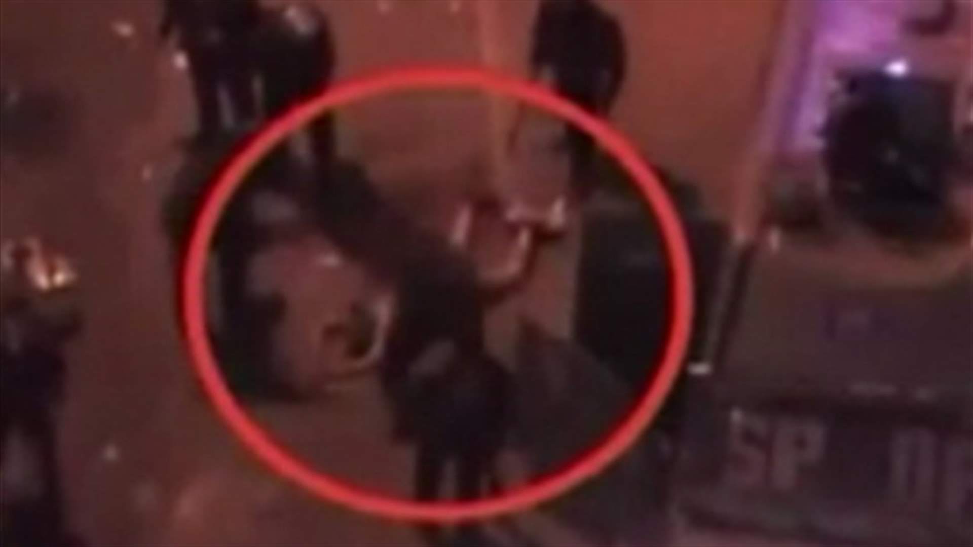 Man beaten by Egypt police shown on TV blaming protesters