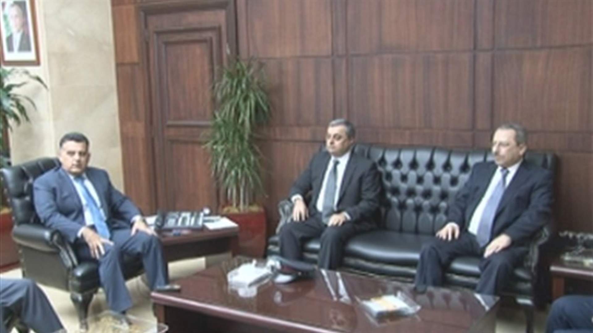 Security officials discuss the Arsal incident