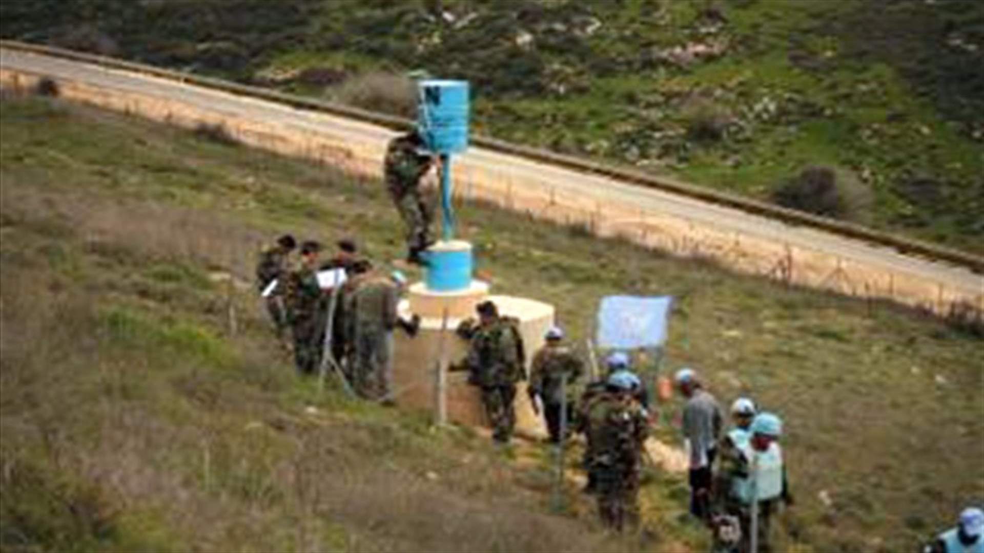 Army installs 158 points along Blue Line
