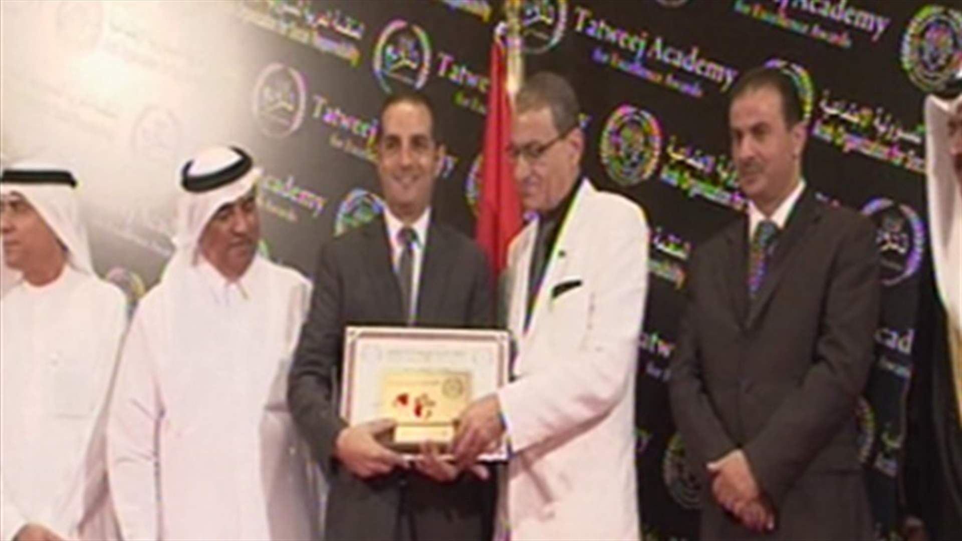 REPORT: LBCI receives Excellence Award in the Arab World